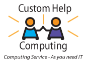 Custom Help Computing logo